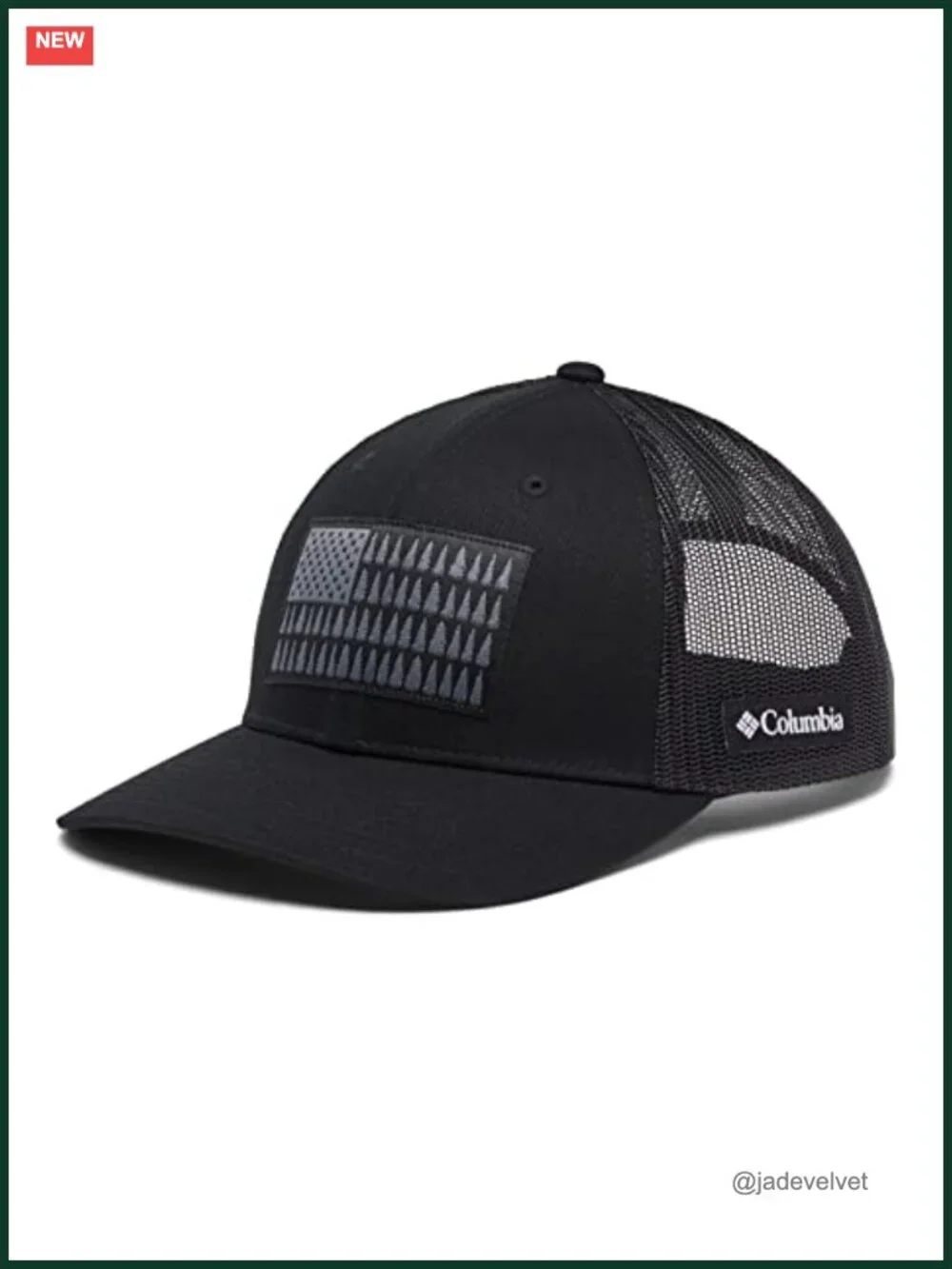 Mesh Snapback Hat with Pre-Formed Bill for Outdoor Use